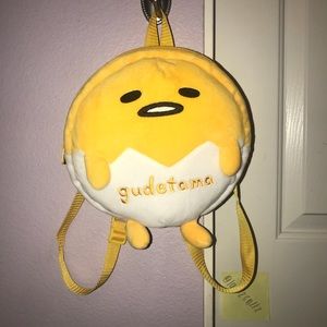 Sanrio Gudetama Plush Mini Backpack